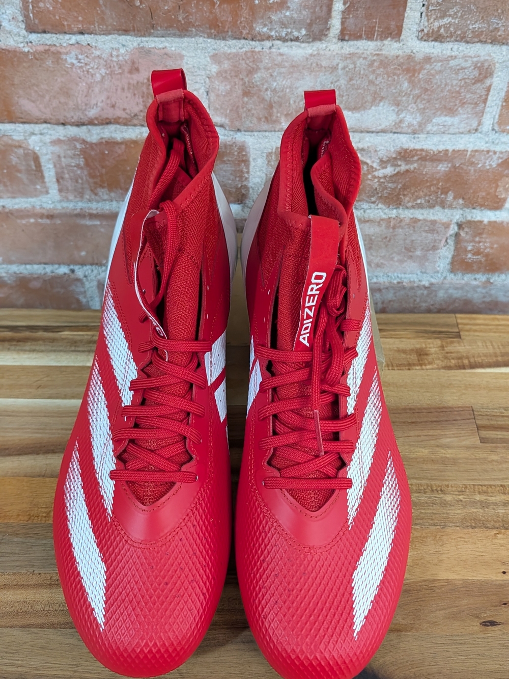 Men’s Red Adidas Adizero Soccer Cleats